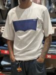 Levi’s Inspired Oversized Graphic T-Shirt – White & Blue