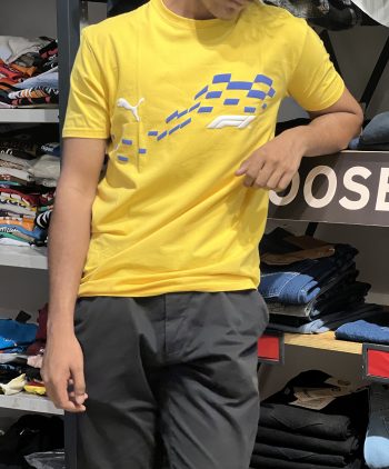 Yellow Puma F1 Motorsport T-Shirt