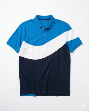 Colorblock Polo T-shirt