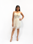 Ivory Lace Corset Dress