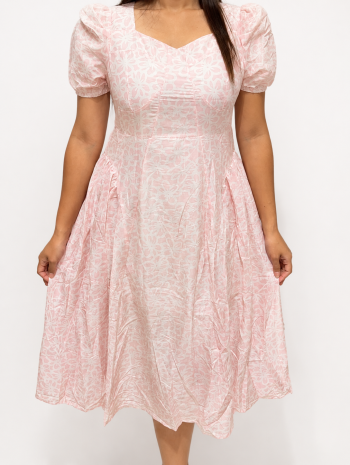 Rihoas Floral Sunset Midi Dress