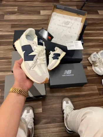New Balance – 327 First Copy (White Blue)