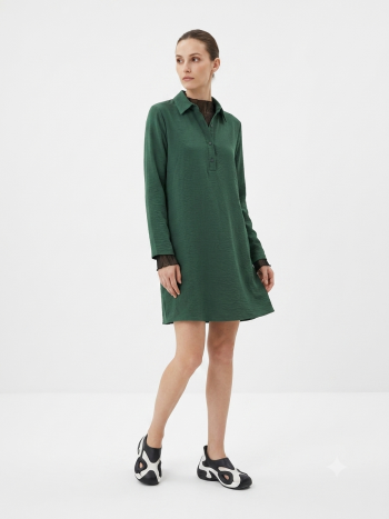 The Urban Forest Textured Tunic Dress