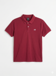 H&M Men's Classic Burgundy Polo Shirt
