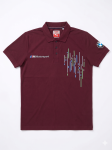 BMW M Motorsport Dynamic Graphic Polo – Maroon
