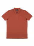 Premium Men's Puma Quarter-Zip Polo - Terracotta (Rust)