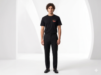 Aesthetic Caterpillar Graphic Crewneck Tee